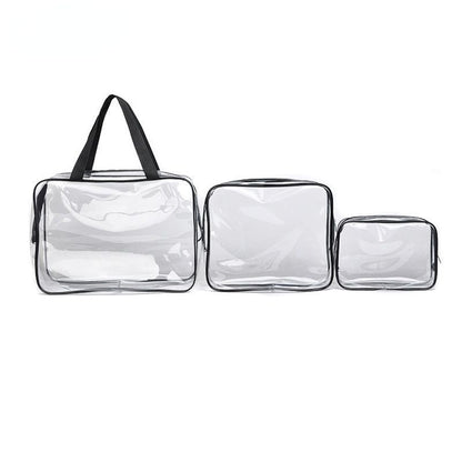 Traveling Transparent Cosmetic Makeup Bag Organizer Toiletry Case Waterproof PVC