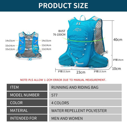Waterproof Bicycle Backpack Water Bag Outdoor Sports Mountaineering Hiking