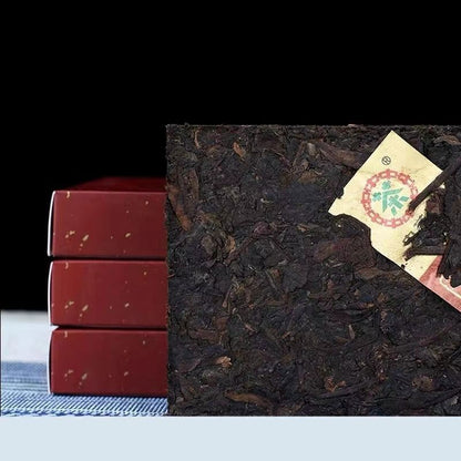 2018 Zhongcha Chinatea Jujube Fragrant Brick Pu'er Tea Ripe Puer Yunnan 250g