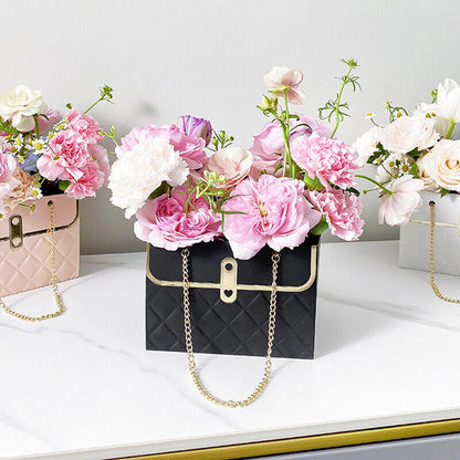Portable Flower Box Rose Packaging Box Wrapping Paper Bag Gift Box Party Gifts