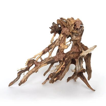 Aquarium Ornament Wood Bonsai Christmas Tree Tank Moss Trunk Driftwood DIY Decor