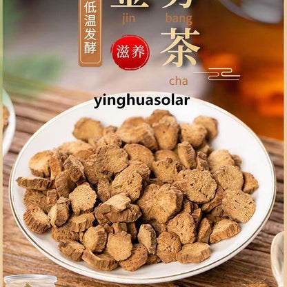 Premium Organic Nature Dried Gold Burdock Root Cut Health Chinese Herbal Tea