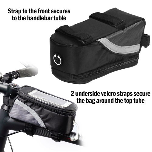 Waterproof Bag Bike Frame Front Top Tube Bags Cycling Touch Phone Road Bike Bag