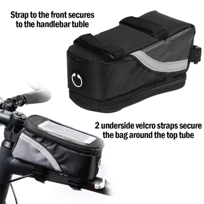 Waterproof Bag Bike Frame Front Top Tube Bags Cycling Touch Phone Road Bike Bag