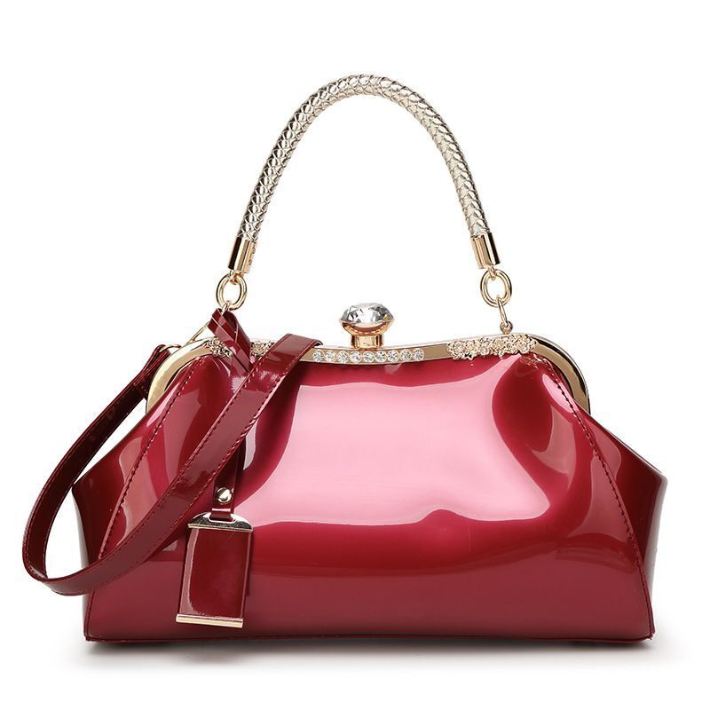 Evening Messenger Bag Handbags Patent Leather Shoulder Clutches 32*18*13 cm 1 pc