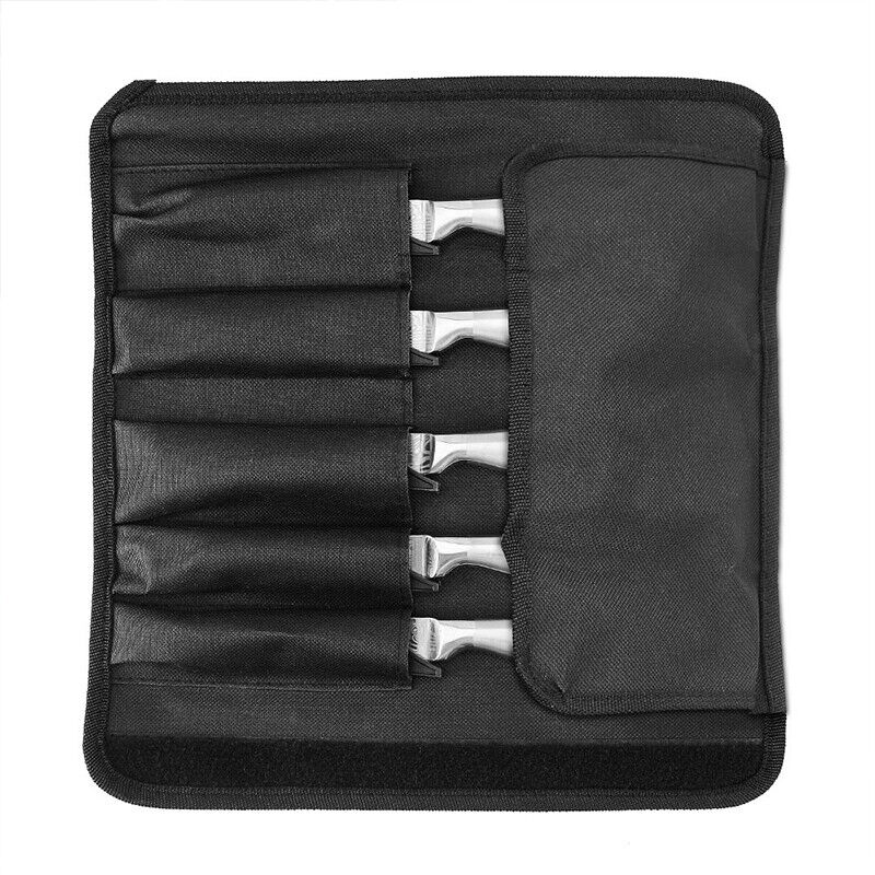 Chefs Multi Knife Storage Bag Durable Kitchen Knives Organizer Storage Roll Bags