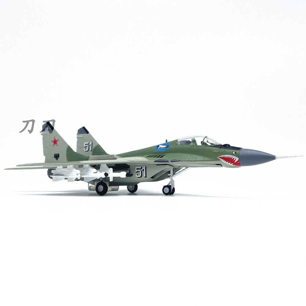 1:100 Russian Mig29 Fighter Mig29 Aircraft Model Alloy Decoration