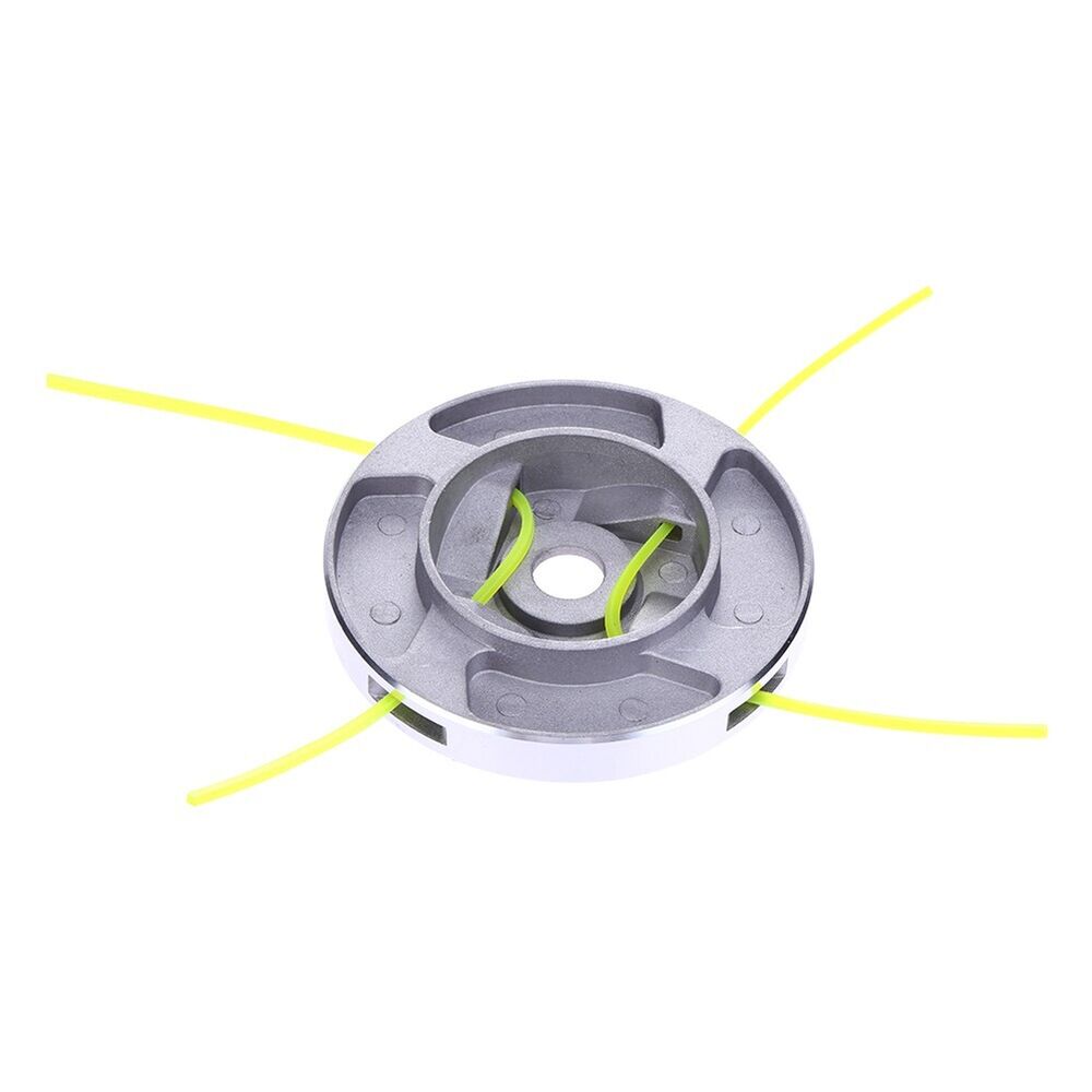 Solid Aluminum Universal Trimmer Head Durable Weed Eater Replacement Head 4 Line