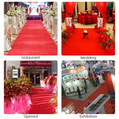 Aisle Runner Stepping Rug Blanket Disposable Wedding Pad Carpet Polyester 3/5/8M
