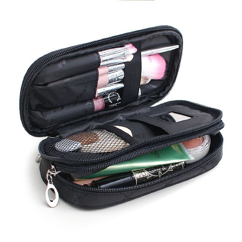 Waterproof Cosmetic Bag Make Up Storage Pouch Travel Brush Holder Toiletry Cases