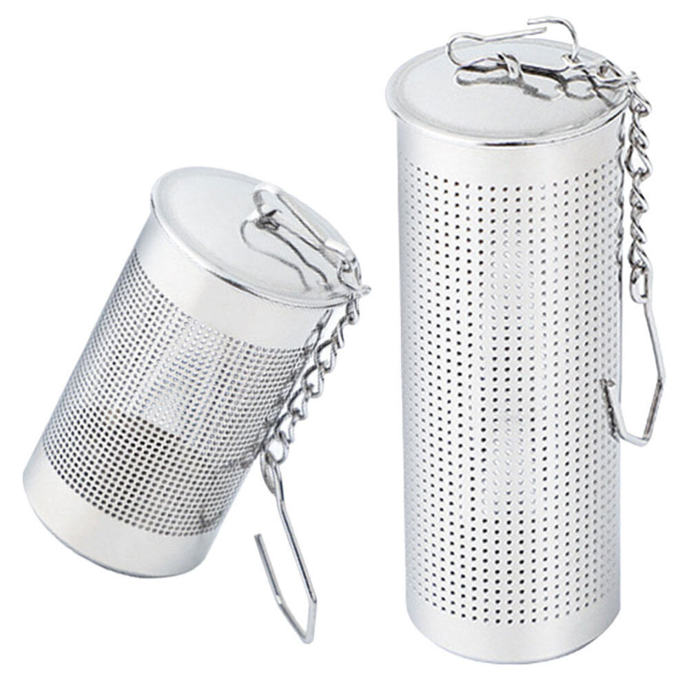 2Pcs mesh tea steeper Stainless Steel Tea Filter Metal Tea Infusers Tea Bag