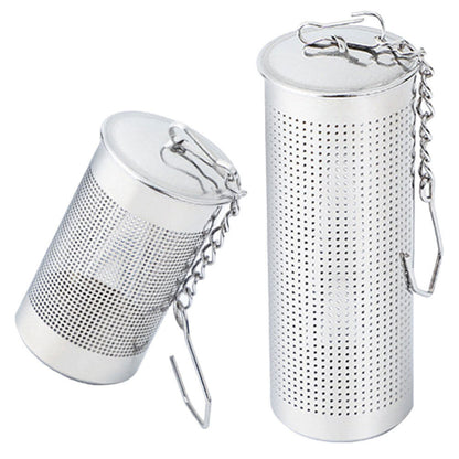 2Pcs mesh tea steeper Stainless Steel Tea Filter Metal Tea Infusers Tea Bag