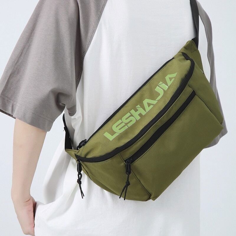 Bag Hip-hop Pack Chest Pack Nylon Belt Bag Female Designer Shoulder Bags