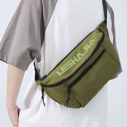 Bag Hip-hop Pack Chest Pack Nylon Belt Bag Female Designer Shoulder Bags