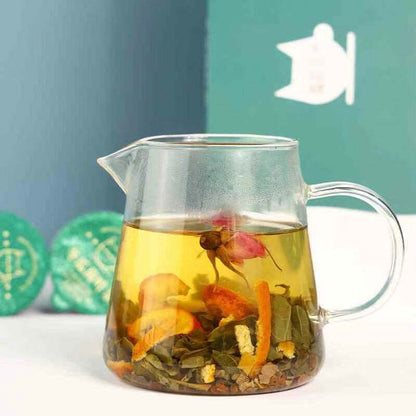 100g Wax Gourd Lotus Leaf Tea Chinese Herbal Tea Small Can Package Slimming Tea