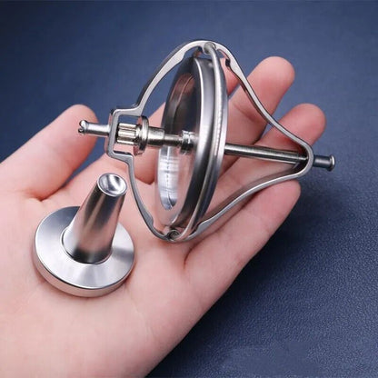 Mechanical Gyroscope Metal Technology Trends Decompression Physics Toys 82x62mm