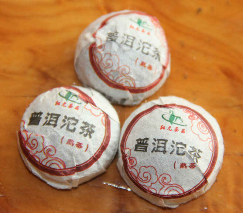 200g Natural Ancient Tree Ripe Pu-Erh Tea Black Tea Chinese Puer Tea Mini Tuocha