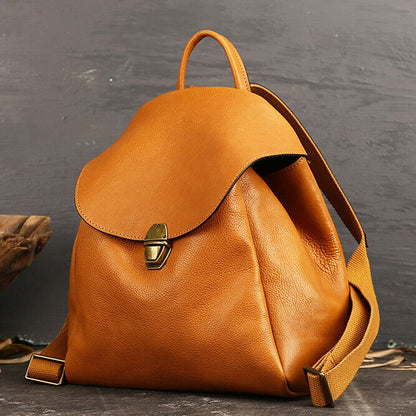 Luxury Women's Bag, New Desinger Top Cow Leather Backpack, School Bag Travel Bag