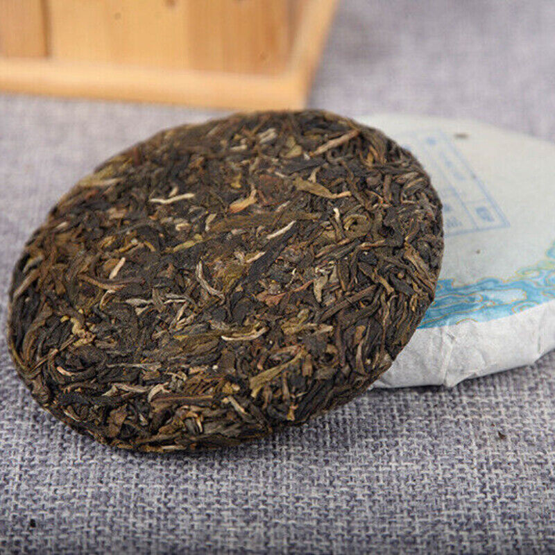 Tea Cake Natural Spring Tea Yunnan Tea Lao Man'e Healthy Drinks 100g*3 cakes