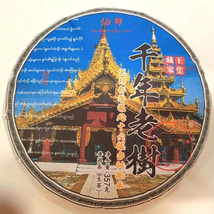 Myanmar Puerh Tea Ancient Tree Tea Raw Tea 357g Thousand Year Old Tree