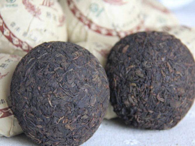 100g Chinese Ripe Puer Tea Pu-erh Tuo Tea Yunnan Mini Puerh Ball Tea Black Tea 茶