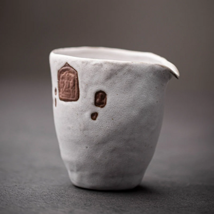 White Ceramic Tea Pitchers Chahai 230ml