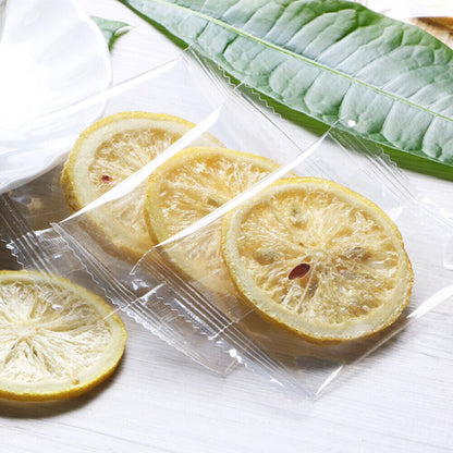 Ning Meng Lemon Tea Dried Sliced Tea 冻干蜂蜜柠檬片水果茶 泡茶 单独包装 中闽飘香牌