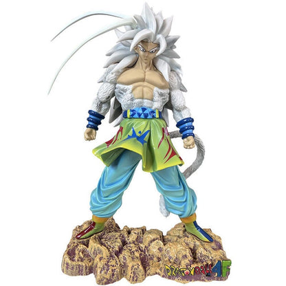 Anime Dragon Ball Super Saiyan Five Son Goku PVC Action Figure Model Toy Statue