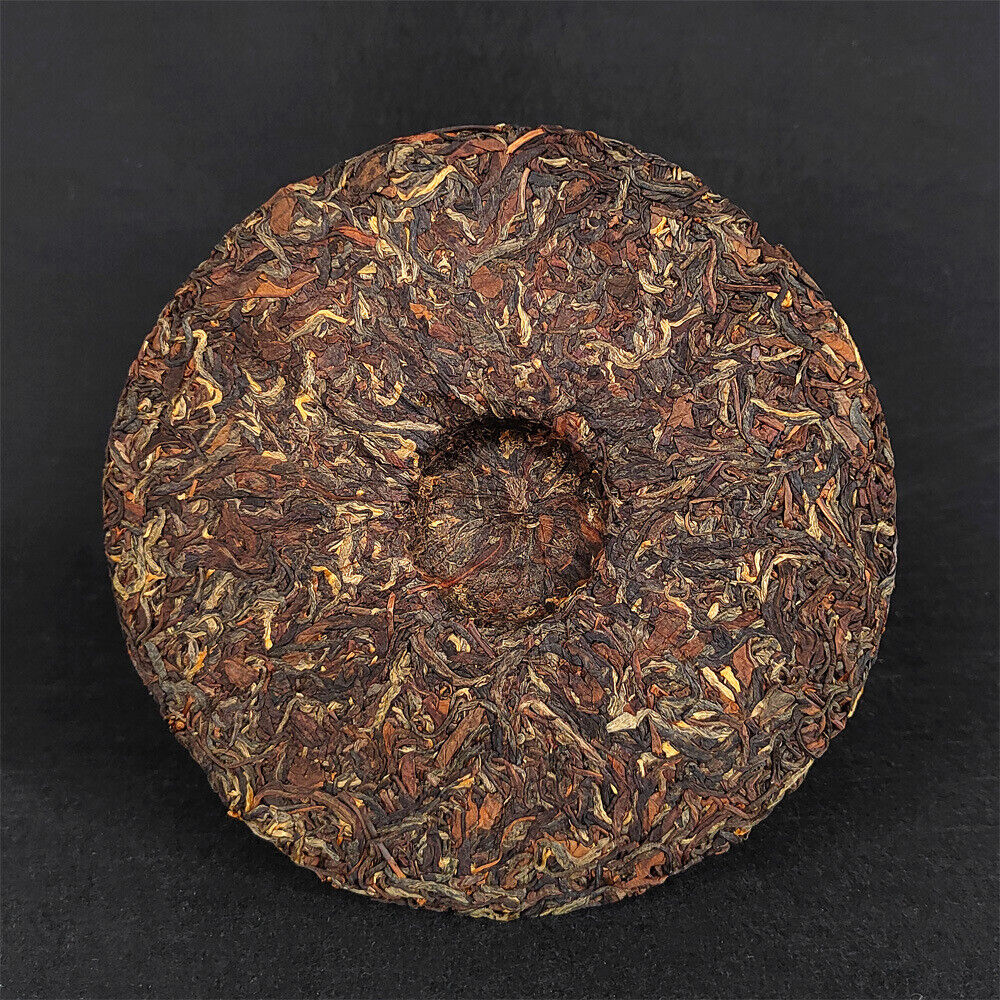 Top-Grade 357g Yunnan Dian Hong Black Tea Cake 云南晒红茶 2022年红茶七子饼老树晒红