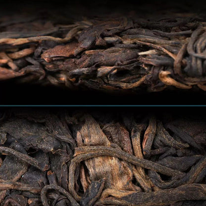 357g Yunnan Qizi Old Puerh Raw Tea Cake 2003 Yiwu Zhengshan Sheng Pu'er Cake Tea