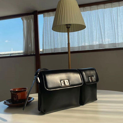2022 New Bags Women Genuine Leather Underarm Bag Shoulder Bag
