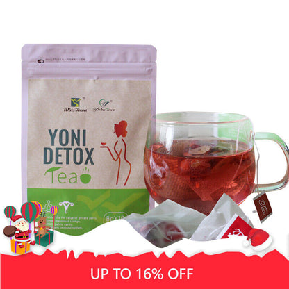 Yoni Detox Tea Beauty Formula Cranberry Female for Women Health