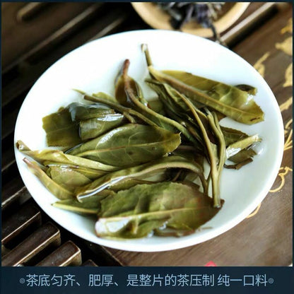 Pu-Erh, Shengjiayuan, Nannuoshan (pure ancient tree material), 2020y, 357g