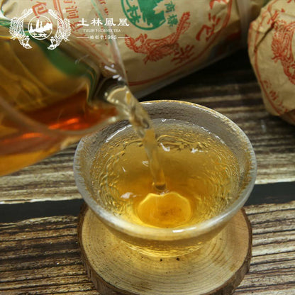 Tulin 2007 Raw Pu-erh Tea Jia Ji Tuo 868 Sheng PuerTuocha 100g