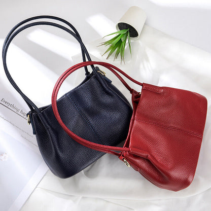 Top Real Leather Women's Handbags, Desinger Soft Cow Leather Sling Shoulder Bags