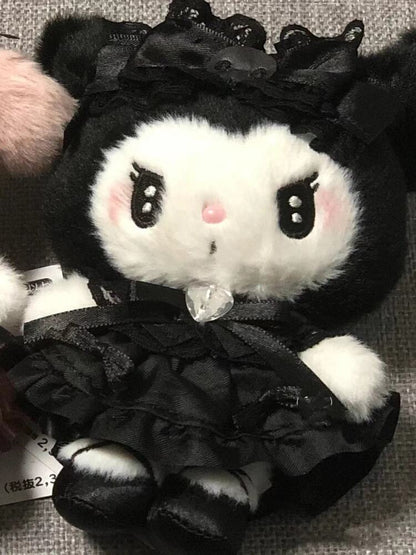 Halloween Demon Kuromi Doll Toy Soft Plush Bag Pendant Keychain For Backpack NEW