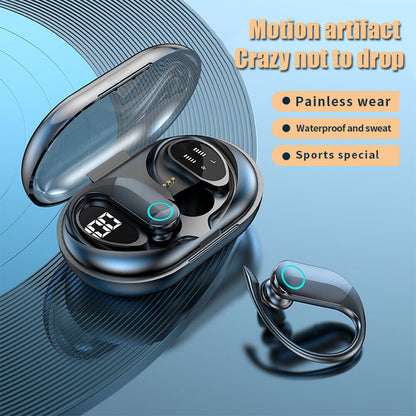 Bluetooth 5.3 Headset TWS Wireless Earbud Earphones Stereo Headphones Ear Hook