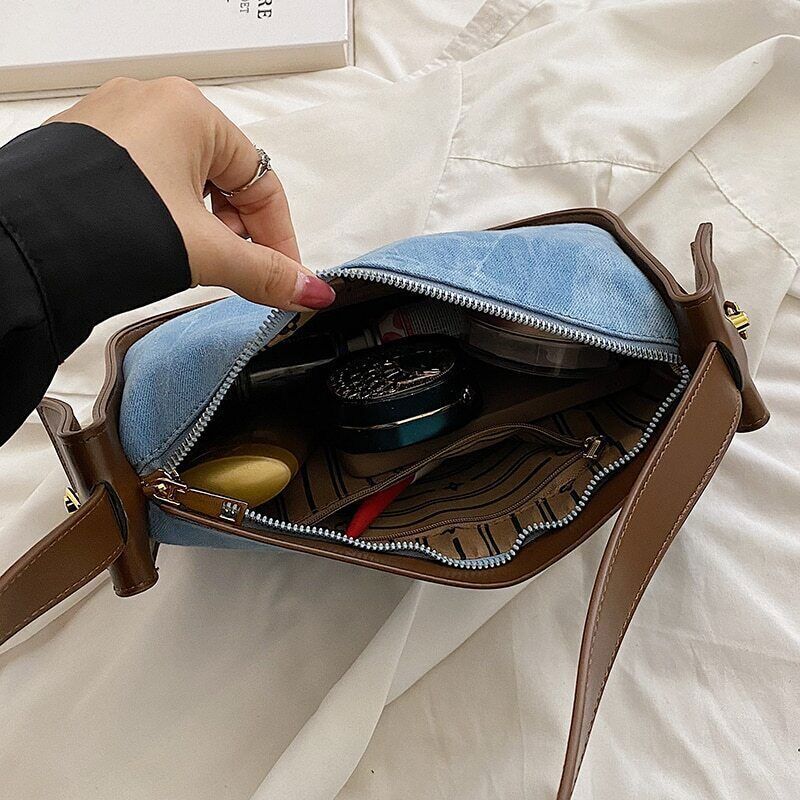 Women Pu Leather Handbag Shoulder Bags Women Zipper Crossbody Bags