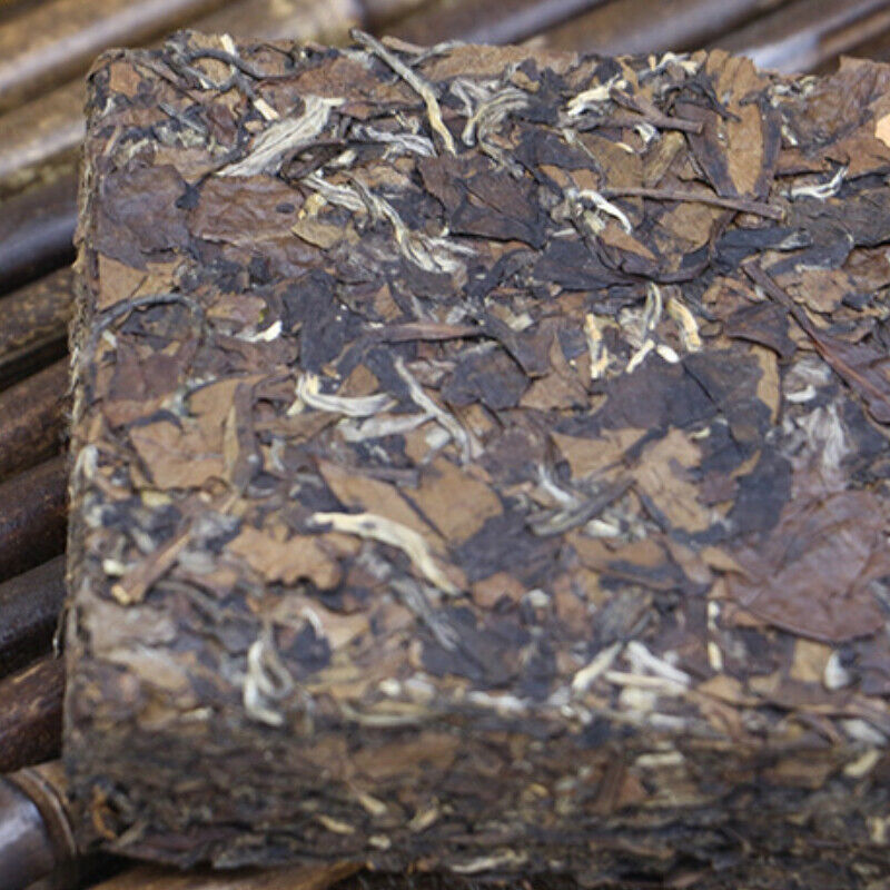 500g 2024 White Tea Brick Ancient Shou Mei White Tea Chinese Tea GREEN FOOD