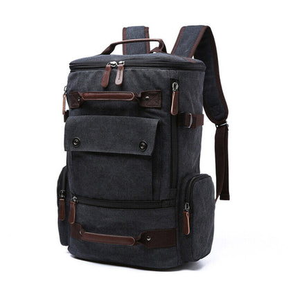 Men's Backpack Canvas Backpack School Bag Travel Bags Backpack Backpack Bag