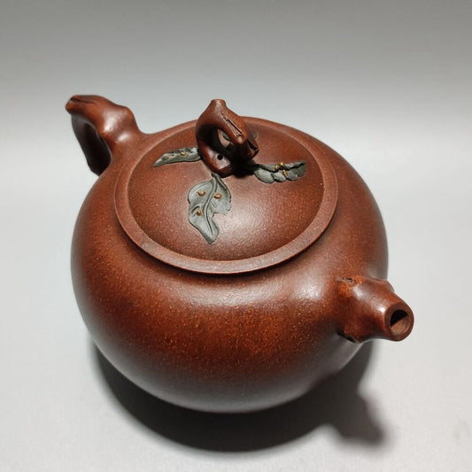 Vintage Chinese Yixing Purple Clay Teapot Zisha Ceremony Fashion Gift Teaware