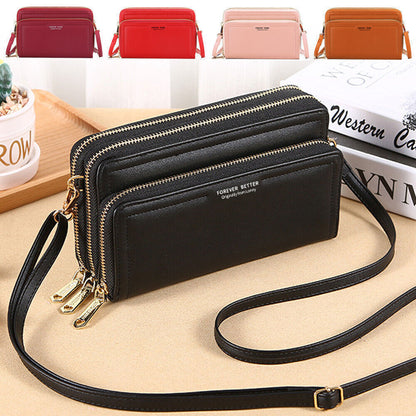Women's Small Crossbody Handbag Cellphone Shoulder Bag Clutch Wallet Purse USA