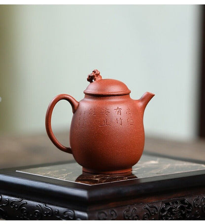 150cc chinese Yixing Handmade Zisha teapot JiangPoNi ShiYun Gongfu Tea Pot