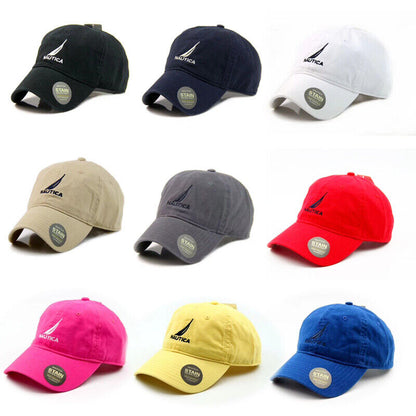 Hot Nautica Hat Outdoor Tennis Driving Sport Baseball Cap Unisex Adjustable