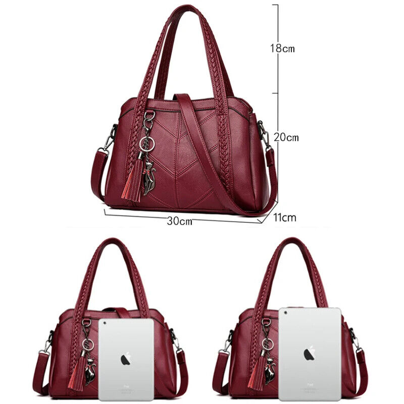 Leather Women Bags Shoulder Crossbody Hand Bags Women Ladies Handbags