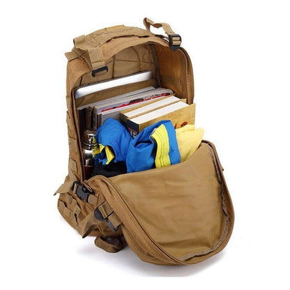 50L Camping Hiking Backpack Military Tactical Backpacks Sport Travel Bag