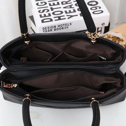 Women Handbag Ladies Embossed Shoulder Bag Ladies Bag Hairball Bag