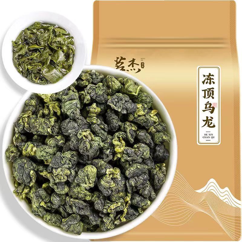 250g Dongding Tea Taiwan High Mountain Oolong Tea Loose Leaf Tea 茗杰茶业 冻顶乌龙