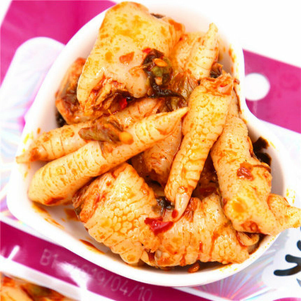 5 Bags x 70g Youyou Suancai Chicken Feet Chinese Specialty 5袋装有友凤爪鸡爪酸菜味中国特产