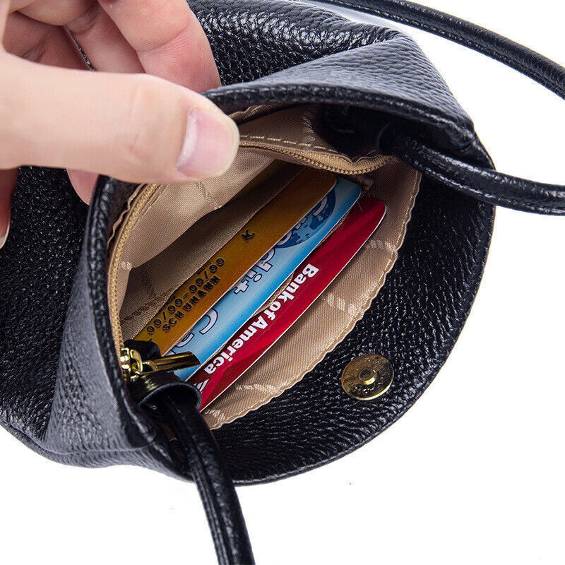 Women Genuine Leather Handbags Female Shoulder Bags Pocket Crossbody Bags